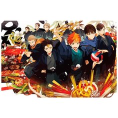 Картина по номерам на холсте Аниме Волейбол - 5960 Г 60x40