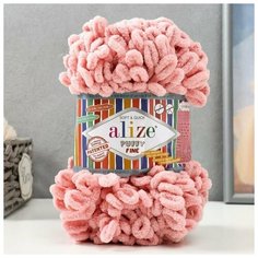 Пряжа "Puffy fine" 100% микрополиэстер 14,5м/100г (161)./В упаковке шт: 1 Alize