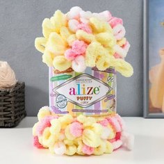 ALIZE Пряжа "Puffy color" 100 % микрополиэстер 9м/100г (6369)