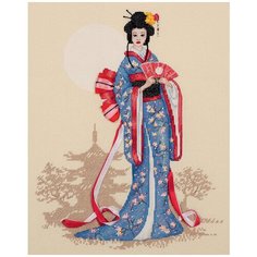 Набор для вышивания PANNA Золотая серия NM-7264 Женщины мира. Япония