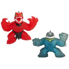 GooJitZu (Moose) Гуджитсу. Игровой набор тянущихся фигурок Траш и Верапз Дино Икс-Рэй 40042