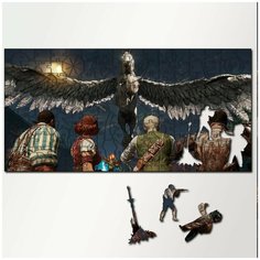 Пазл из дерева с фигурками, 230 деталей, 46х23 см игры Call Of Duty Black Ops 4 - 5303 Puzzle Wood