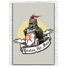 Картина по номерам на холсте игра dark souls remastered - 9546 В 60x40