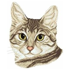 Набор для вышивания Сделано с любовью "Маркиза" 30x35 см, Кошки Животные
