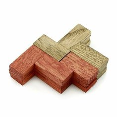 Головоломка деревянная «Двухслойный пирог-37» Планета головоломок