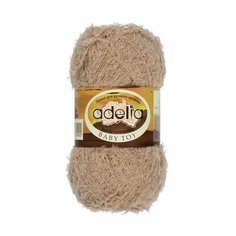 Пряжа ADELIA BABY TOY, ADELIA, бежевый - 03, 100% нейлон, 5 мотков, 50 г, 255 м.