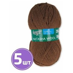 Пряжа Семеновская пряжа Natasha W (219), темное золото 5 шт. по 100 г