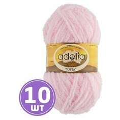 Пряжа Adelia SOFIA (31), светло-розовый, 10 шт. по 50 г