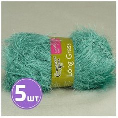 Пряжа Семеновская пряжа Long grass (268), ледник 5 шт. по 100 г
