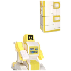 Игрушка робот трансформер Буквы без бренда