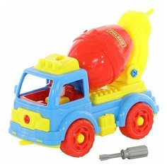 Конструктор-транспорт Автомобиль-бетоновоз 29 эл 72993 П-Е /16/ Полесье