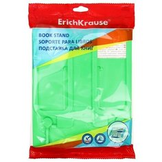 Подставка для книг ErichKrause Base, Neon Solid, пластик, зеленая