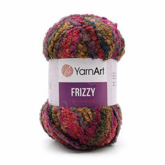Пряжа для вязания YarnArt Frizzy 150гр 105м (77% акрил, 20% шерсть, 3% полиэстер) (414), 3 мотка