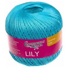 Пряжа Lily Лилия хлопок мерсеризованный 100 392м100гр цвайсберг 343