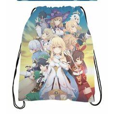 Мешок для обуви Genshin Impact, Геншин Импакт №19 Migom