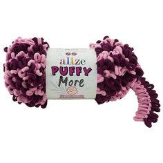 Пряжа Alize Puffy More, 150 г, 11.5 м, 1 шт., 6278