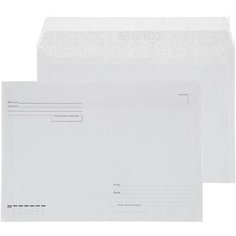 Конверт Куда-Кому С4 стрип Attache Economy 80 гр 229х324 250шт/уп 1661454 55221