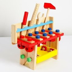 Игровой набор "Столярная мастерская" 28x10x28 см Нет бренда