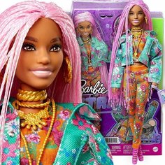 Кукла Барби Экстра - Розовые дреды (Barbie Extra Doll 2021 Pink braids)