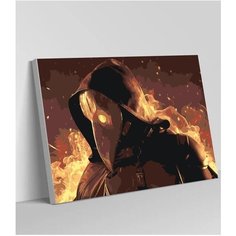 Картина по номерам на стену "Майор Гром Чумной Доктор" Раскрасим сами