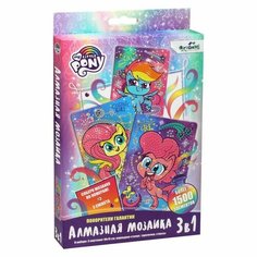 Алмазные узоры «Покорители галактик. Пони» 3 в 1 Origami