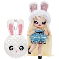 Мягкая текстильная кукла Na Na Na Surprise Glam серия 1 Alice Hops 19 см + сумочка 575139