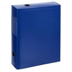 Короб архивный Attache (245x70x330мм, 70мм, до 650л, пластик) синий, 15шт.