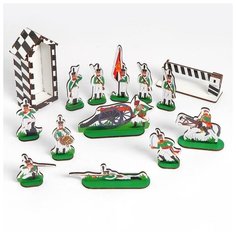 Кеды для кукол, длина подошвы 3,8 см, цвет синий Мастер