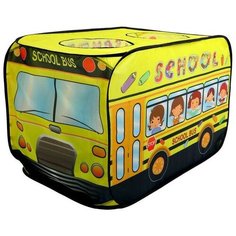 Палатка детская игровая «Автобус» 72 × 115 × 72 см Нет бренда
