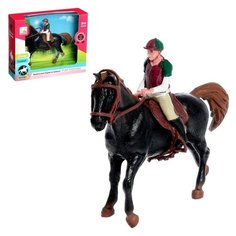 Набор игровой лошадка с куклой, с аксессуарами Romanoff