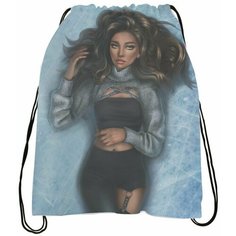 Мешок для обуви Kлуб Poмaнтики: Пo тoнкoму льду № 10 Bugrikshop