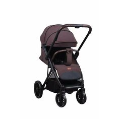 Прогулочная коляска Luxmom H2, бордовый