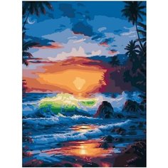 Картина по номерам Ночное море 40х50 см АртТойс