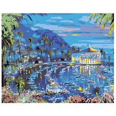 Картина по номерам Ночная бухта 40х50 см АртТойс