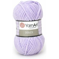 Пряжа YarnArt Dolce сирень (744), 100%микрополиэстер, 120м, 100г, 3шт