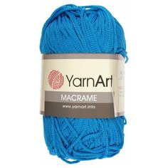 Пряжа YarnArt Macrame ярко-синий (139), 100%полиэстер, 130м, 90г, 2шт