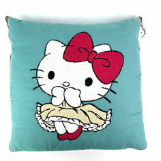 Подушка-одеяло, Hello Kitty Хеллоу Китти (Плед 40*40 / Открытый 105*145) GPS