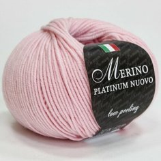 Пряжа Seam Merino platinum nuovo 213 Сеам Мерино платинум ново, 100% мериносовая шерсть экстрафайн супервош, 50 г, 125 м, 1 моток.