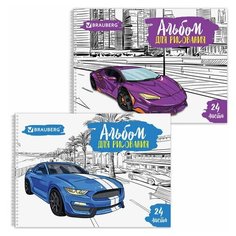 Альбом Unitype для рисования А4 24 листа - (10 шт) Brauberg