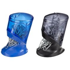 Скрепочница магнитная башня 200109, цвет ассорти Noname