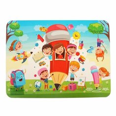 Накладка на стол пластик А3, 430 х 320, "Скоро в школу 2023", 400 мкм Пчёлка