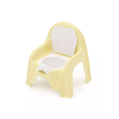 Горшок-стульчик детский пластиковый, цвет желтый Лето