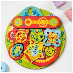 Головоломка - спирограф «Забавные шестерёнки» Лесная мастерская