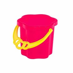 Игрушка для песочницы Ведро Цветок (0,7 л) Stellar 01216, 1шт Стеллар