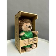 Игрушка мягкая Ежик 15 см Цветология