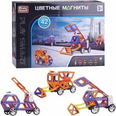 Конструктор магнитный 42 дет, в коробке Kosmos