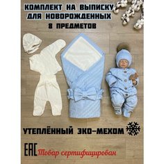 Комплект на выписку для новорожденного Тося & Бося