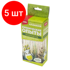 Комплект 5 наб, Набор химических опытов Сказочный сад, Оп-075 Lori