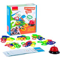 Настольная игра BONDIBON Цветная цепочка. Обучающие игры