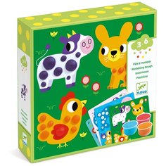 Пластилин DJECO Кружочки 09894 6 цв.